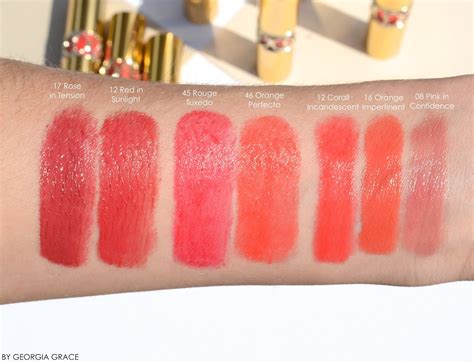 ysl volupte in shine baume|ysl rouge volupte shine swatches.